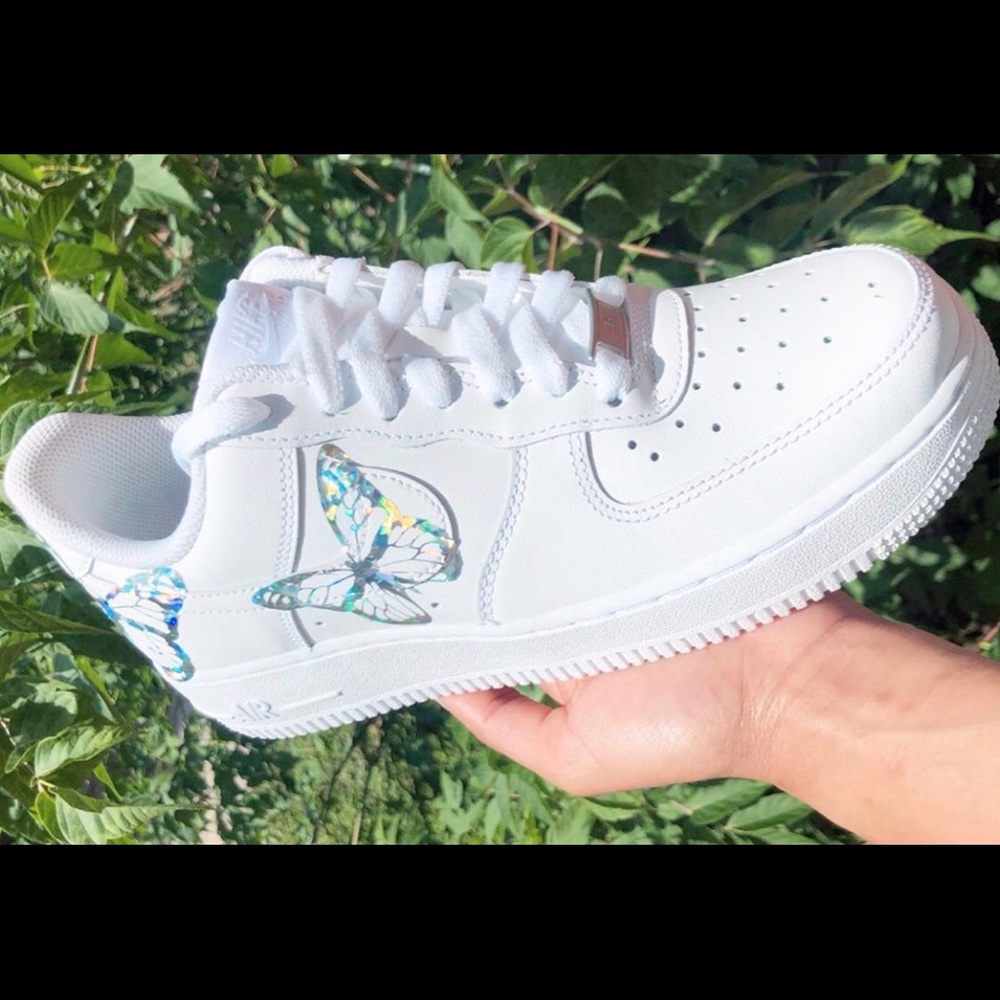 Custom butterfly Nike Air Force One